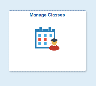 Manage Classes 