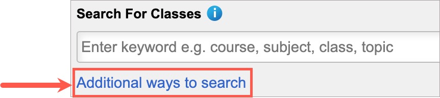 Additional search